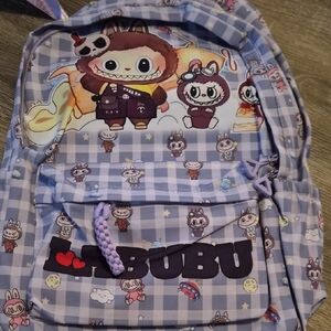 Labubu Backpack - Purple and Blue